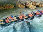 Wisata Tubing Genting di Kendal Kembali Menggeliat, Tawarkan Keindahan Batuan Eksotis