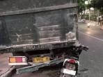 Kronologi Kecelakaan Motor Vs Truk di Depan RSUD Salatiga, Khanif Tabrak Bokong Truk