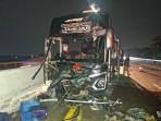 Kronologi Kecelakaan Bus PO Zifa Trans Vs Truk di Tol Semarang-Batang, 2 Orang Tewas
