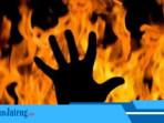 Suami Bakar Istri Karena Tak Mau Buatkan Mie Instan, Pelaku Sempat Tutupi Motif Utama