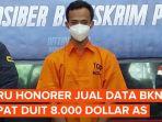 Guru Honorer SD yang Bobol Data BKN Peroleh Akses Login dari Salah Satu Admin