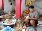 BREAKING NEWS Harga Kelapa di Pasar Tegowanu Grobogan Tembus Rp 20 Ribu, Warga dan Pedagang Mengeluh