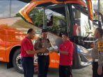 Video Armada Bus di Jepara Cek Kelayakan Jelang Libur Panjang Natal