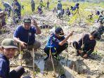 Cegah Abrasi, Pemkab Bersama Kodim Tanam Ratusan Mangrove di Pesisir Teluk Awur Jepara
