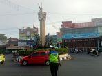 H-1 Lebaran, Puluhan Personel Strong Point Polres Sukoharjo Disiagakan Urai Kemacetan