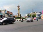 H-2 Lebaran, Jumlah Kendaraan Masuk Simpang Tugu Kartasura Sukoharjo dari Arah Semarang Meningkat