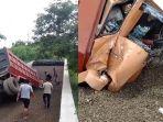 Sopir-truk-terjebak-di-dalam-kabin-saat-terperosok-di-jalur-penyelamat-tol-Jatingaleh-Semarang.jpg