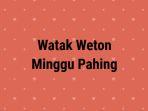 Kalender Jawa Besok 25 Mei 2025 Watak Weton Minggu Pahing: Sangat Teliti dan Agak Pelit