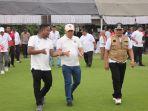 PENAMPAKAN Lapangan Bola Desa Teluk Wetan Jepara, Rumput Standar Liga 1, Telan Biaya Rp1,4 M