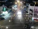 Video Viral CCTV, Detik-detik Bus Sugeng Rahayu Tabrak Benteng Takeshi Pasar Kertek