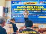 Peringati Hari Pers Nasional 2023, Kapolres Tegal: Good News is Good News dan Saring Sebelum Sharing