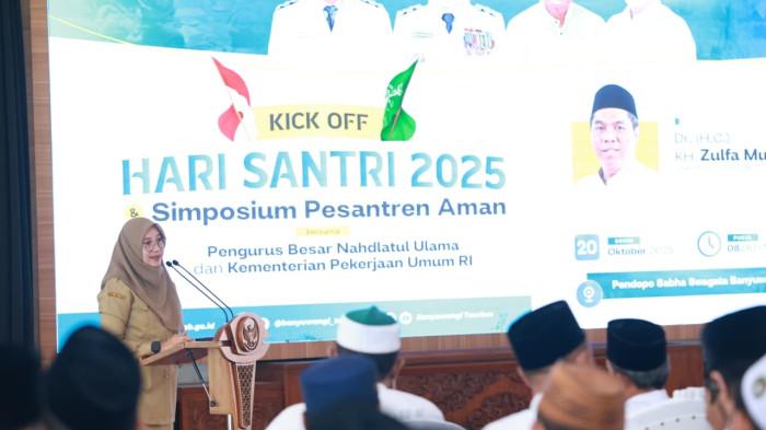 Kick Off Hari Santri 2025 di Banyuwangi, Canangkan Pesantren Aman Fokus Penguatan