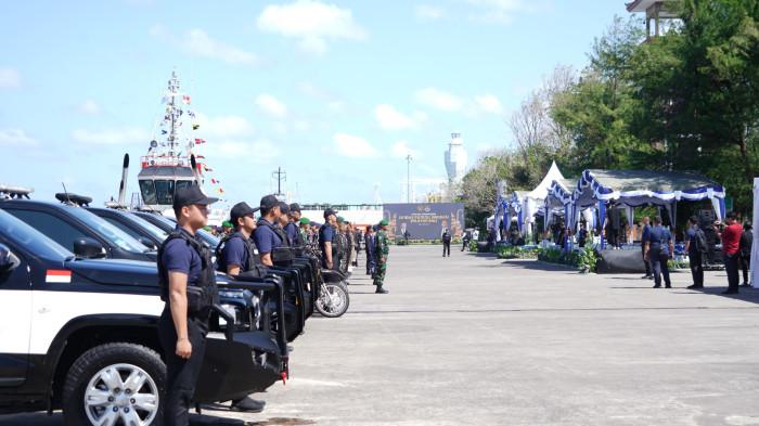 Menteri Imigrasi dan Pemasyarakatan RI, Agus Andrianto kukuhkan Satgas Patroli Imigrasi di Bali
