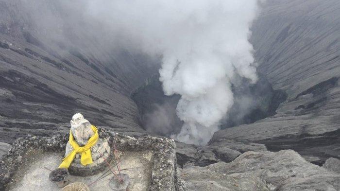 Patung Ganesha di Bibir Kawah Bromo Raib, Bukan Peninggalan Purbakala Namun Buatan Warga Tengger