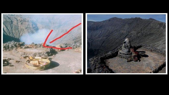 Ada-Ada Saja, Patung Ganesha di Tepi Kawah Gunung Bromo Hilang