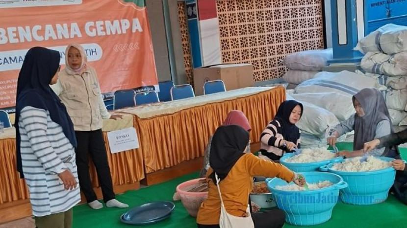 Pemkab Situbondo Dirikan Dapur Umum Bantu Korban Gempa