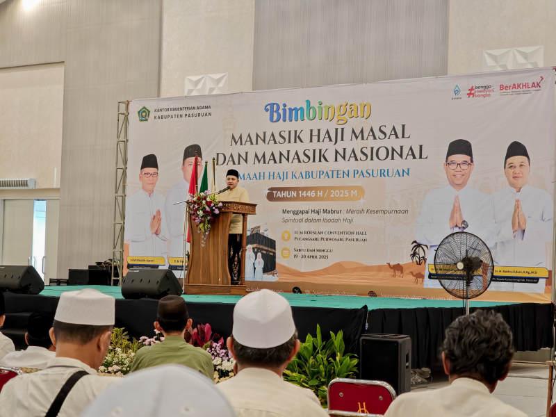 Bertemu Calon Jemaah Haji, Bupati Pasuruan Ingatkan Pentingnya Menjaga Kesehatan Fisik