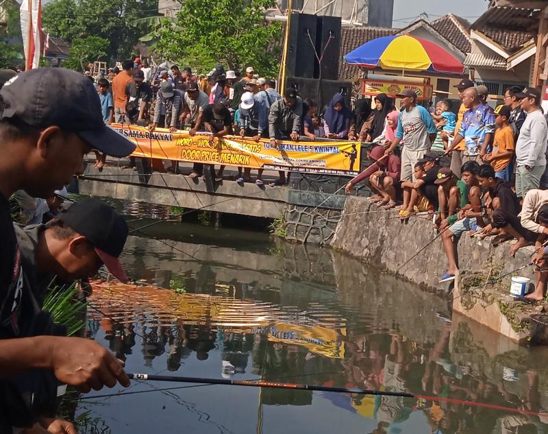 Ribuan Warga Jember Asyik Ikuti Lomba Mancing Mania Peringatan Hari Lahir Pancasila