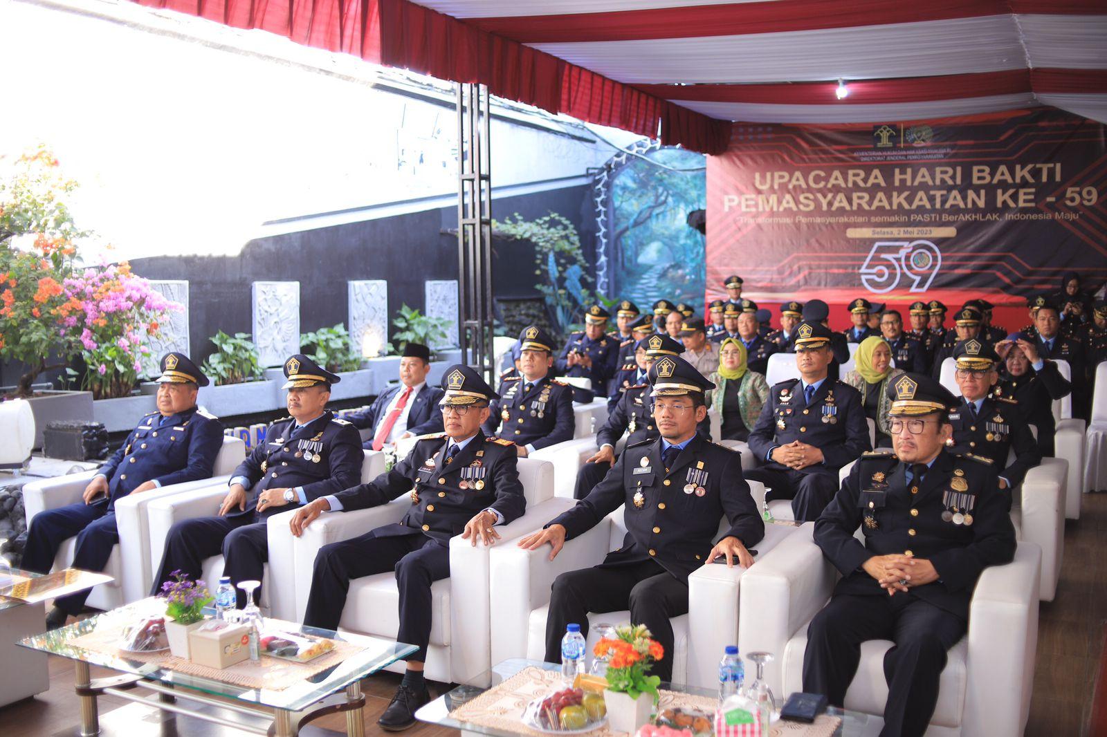 Puncak Peringatan Hari Bakti Pemasyarakatan Ke-59 Jatim Dipusatkan di Malang