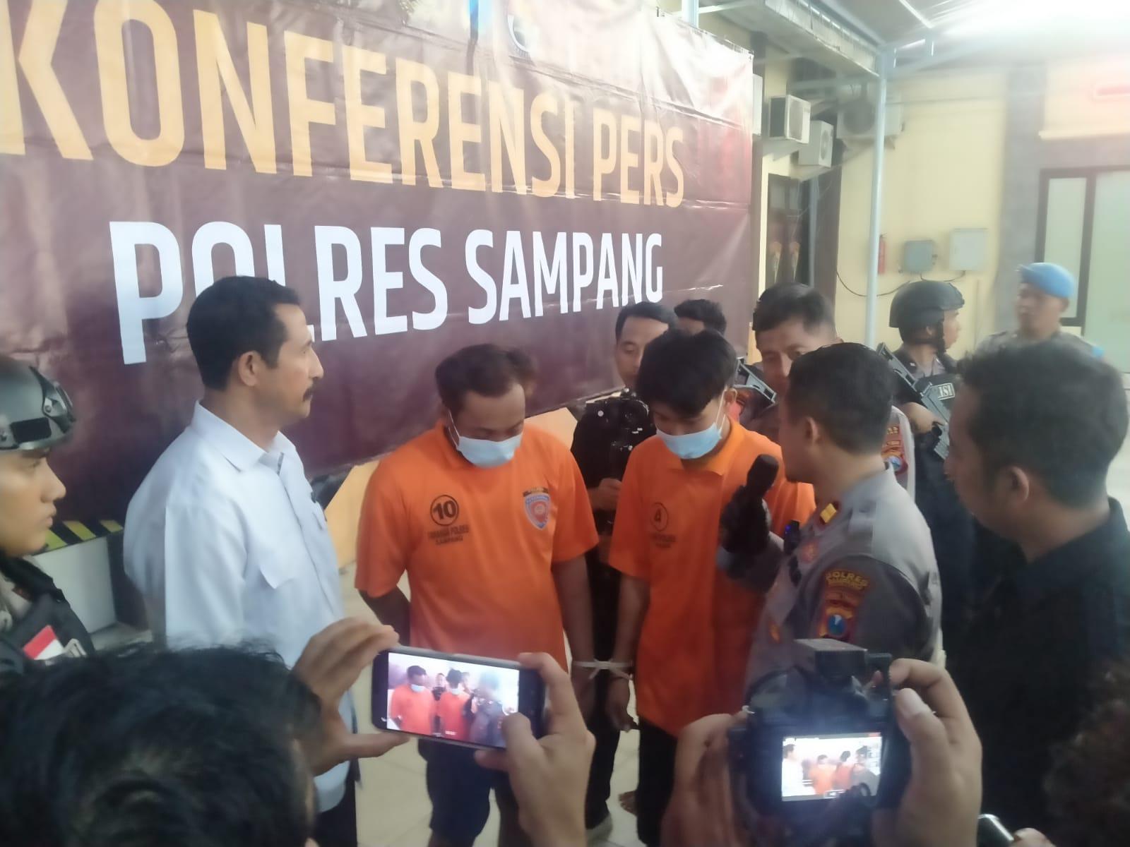 Jemput Sabu Ratusan Gram Ke Sampang, Dua Pria asal Probolinggo Ditangkap Polisi