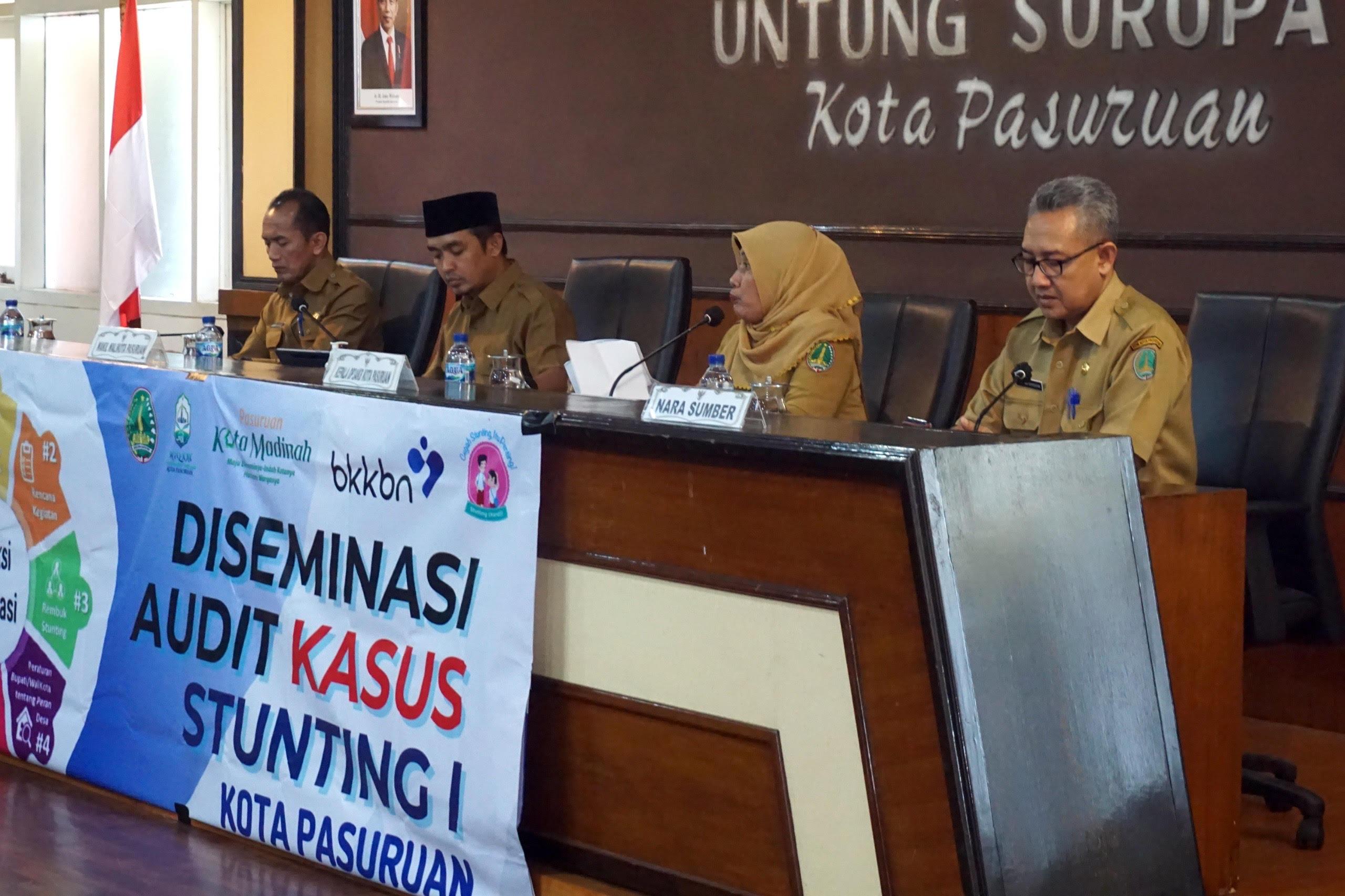 Tangani Stunting, Pemkot Pasuruan Gelar Audit Kasus