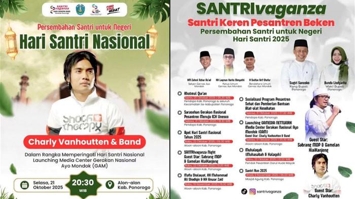 9 Rangkaian Hari Santri Nasional 2025 di Ponorogo, Ada Santri Run Hingga Charly Meriahkan Acara
