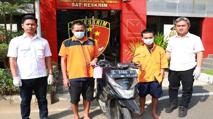 Usai Berunding, 4 Pria ini Kompak Curi Motor di Surabaya, Endingnya Polisi Baru Ciduk 2 Pelaku