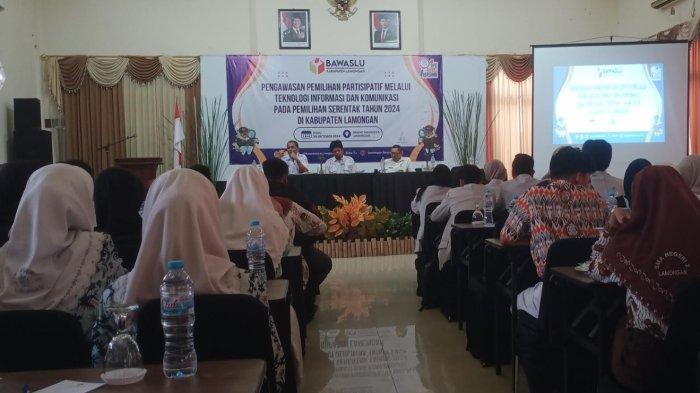 Jelang Pilkada 2024, Bawaslu Lamongan Ajak Pelajar dan Mahasiswa Cerdas Bermedsos Lewat Cara ini