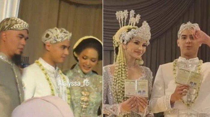 PERNIKAHAN AL DAN ALYSSA - Al Ghazali dan Alyssa Daguise resmi menikah pada hari ini, Senin (16/6/2025). Momen Ahmad Dhani dan Maia Estianty kompak antar anak ke meja akad jadi sorotan (foto kiri).