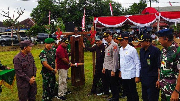 TMMD ke-116 di Wilayah Pinggiran Nganjuk, Marhaen Djumadi Berharap Bisa Perlancar Transportasi Warga