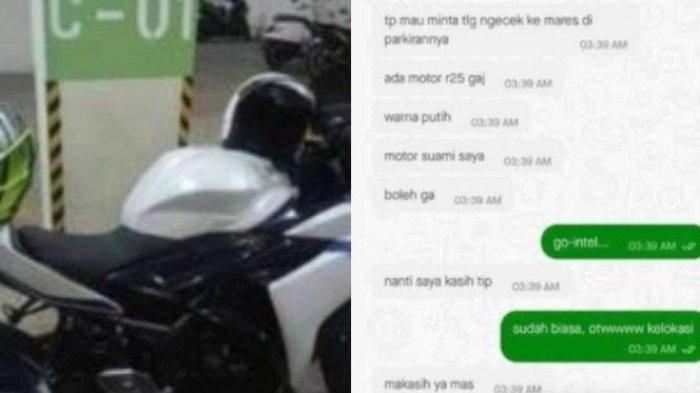 Istri Sewa Ojol Imbas Curiga Diselingkuhi, Kaget Bukan Main saat Ada Laporan Motor Suami: Go Intel