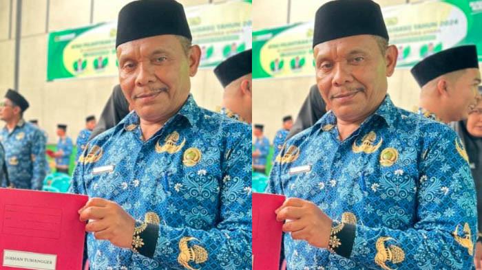 Dirman Girang Diangkat Jadi PPPK Meski Bulan Depan Pensiun, Sudah 5 Tahun Jaga Gerbang Sekolah