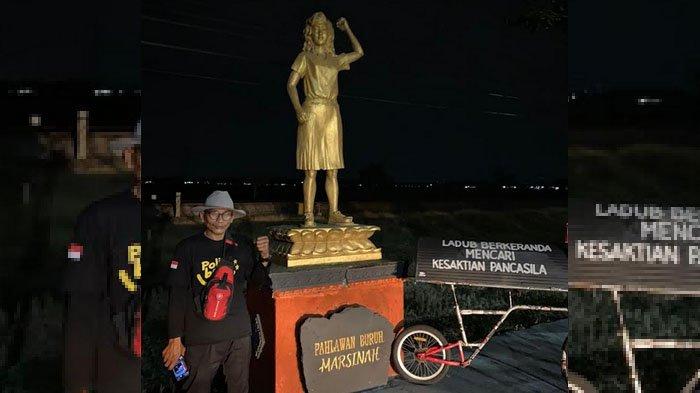Jelang Peringatan 2 Tahun Tragedi Kanjuruhan, Ebes Midun Kembali Bersepeda dari Kota Batu ke Jakarta