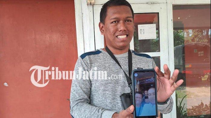 Perjuangan Hanafi Minta Foto Bareng Jokowi di Malang Sampai Jatuh dari Kursi: Saya Sholawat Terus