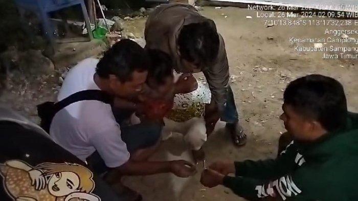 Jelang Sahur, Gerak-gerik Pria Sampang Ini Bikin Curiga, Buang Sesuatu ke Jalan Sebelum Ditangkap