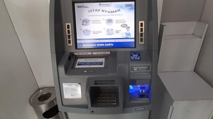 Ilustrasi mesin ATM.