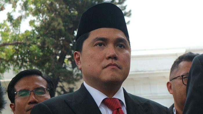 INDONESIA DISANKSI IOC - Foto arsip Menteri Pemuda dan Olahraga, Erick Thohir.  Indonesia mendapat sanksi dari Komite Olimpiade Internasional (IOC) usai membatalkan visa atlet Israel. Menpora ungkap sikap tegas pemerintah Indonesia terkait sanksi tersebut, Kamis (23/10/2025).