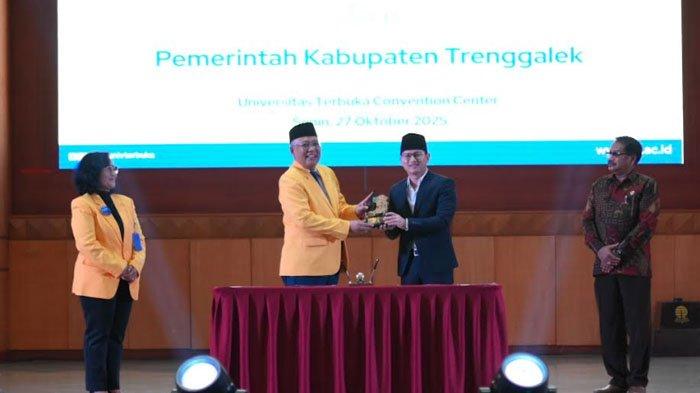 Rektor Universitas Terbuka Sambut Baik Ide Mas Ipin Jadikan Dilem Wilis Trenggalek Pusat Kampus