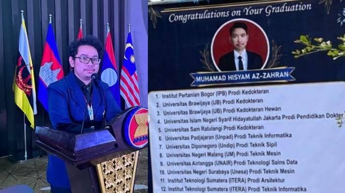 Daftar 18 Kampus Bergengsi yang Terima Hisyam Pemuda Sukabumi, dari IPB hingga George Washington