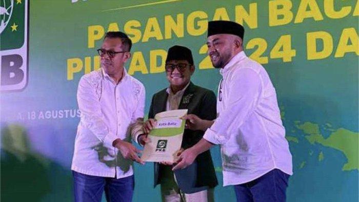 Jalan Mulus Nurochman-Heli Suyanto Menuju Pilkada Batu 2024 usai Terima Dokumen Model B dari PKB