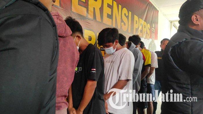 6 Bang Jago di Tuban Berhasil Diringkus Polisi, Ngaku Kesal Lihat 3 Pemotor Tak Pakai Baju