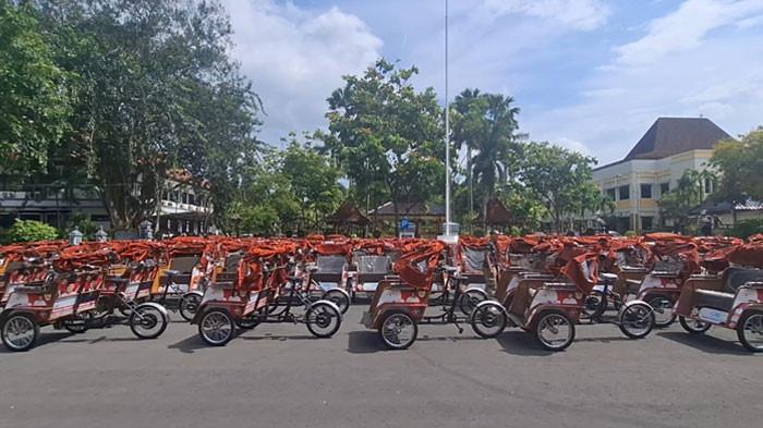 Pejabat Pemkab Ngawi bersama perwakilan Yayasan Gerakan Solidaritas Nasional