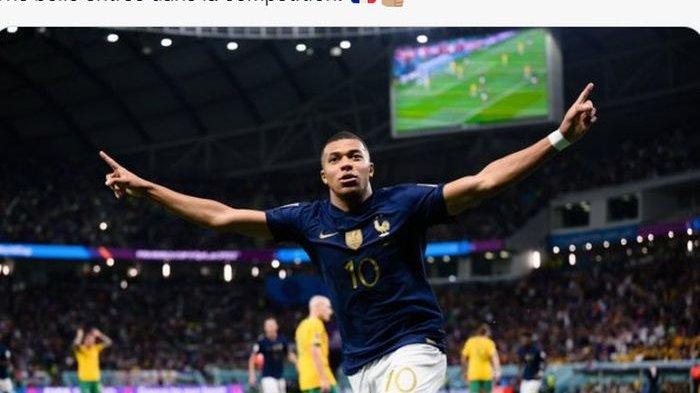 Penyerang timnas Prancis, Kylian Mbappe.