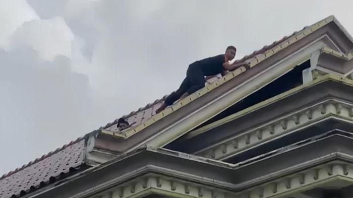 Tak Hanya Padamkan Api, Damkar Sampang Juga Tangkas Evakuasi 8 Burung Hantu di Rumah Warga