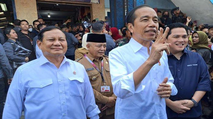 Pantau Harga Bahan Pangan di Pasar Bululawang Malang, Jokowi Sebut Inflasi Terkendali: ini Bagus