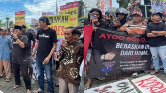 Kades Dono Sebut Desa Miskin dan Diduga Tilap Dana Rp 1 M, Ratusan Warga Ngamuk dan Siap Gulingkan