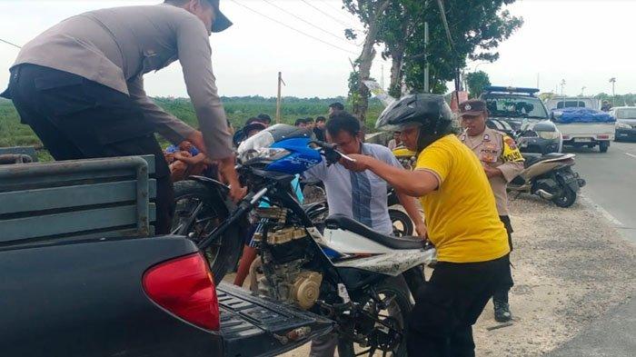 Tak Tolerir Aksi Balap Liar, Polisi Lamongan Amankan Sejumlah Remaja dan Barang Bukti Motor