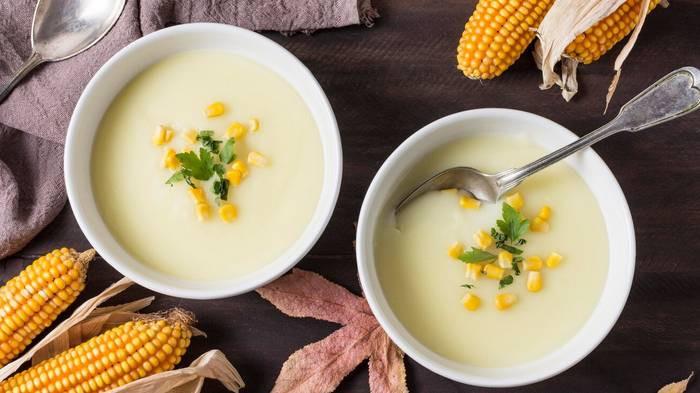 RESEP MASAKAN - Resep sup jagung untuk musim hujan.