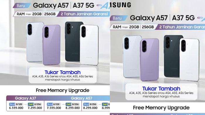 Samsung Galaxy A37 atau Galaxy A57