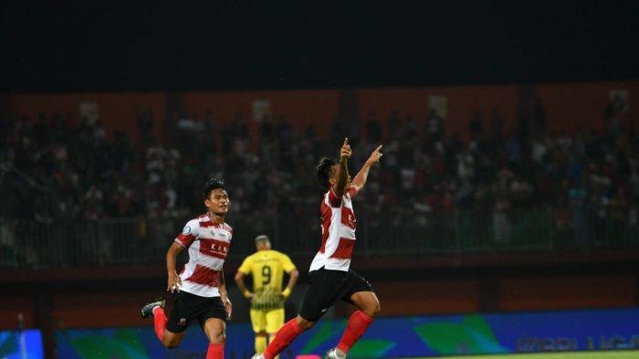 Madura United Vs Barito Putera: Laskar Sape Kerrab Ngamuk, Langsung Cetak 4 Gol di Babak Pertama